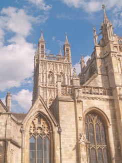 Exterior of Gloucester Cathedral